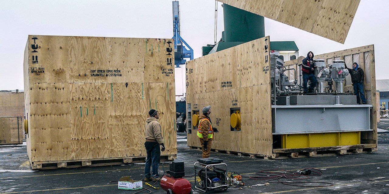 Off-Site Export Packing.